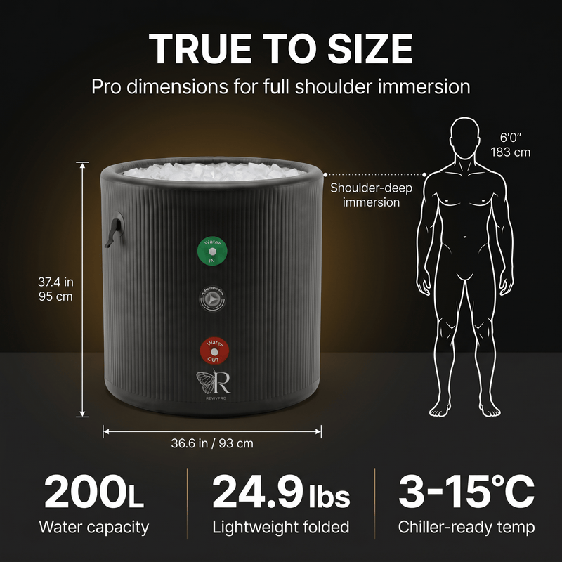 Load image into Gallery viewer, Portable Ice Bath Tub Pro - Water Chiller Compatible Cold Plunge Easy Recovery Solution
