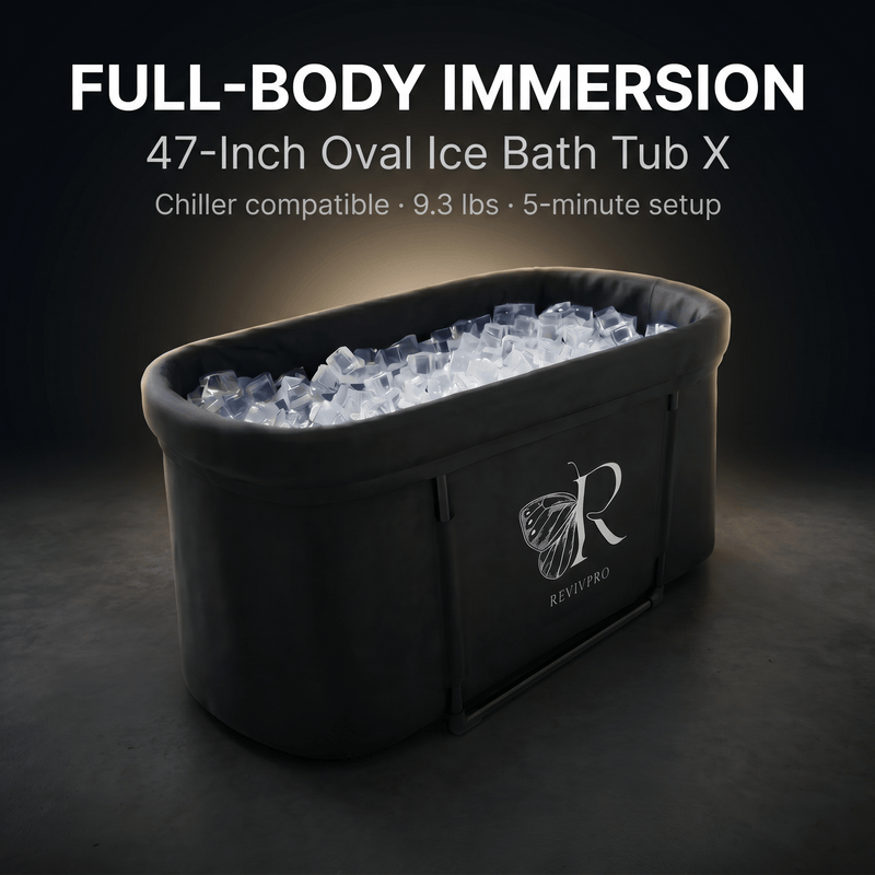 Load image into Gallery viewer, Portable Oval Ice Bath Tub X with Extra Length - Water Chiller Compatible Cold Plunge
