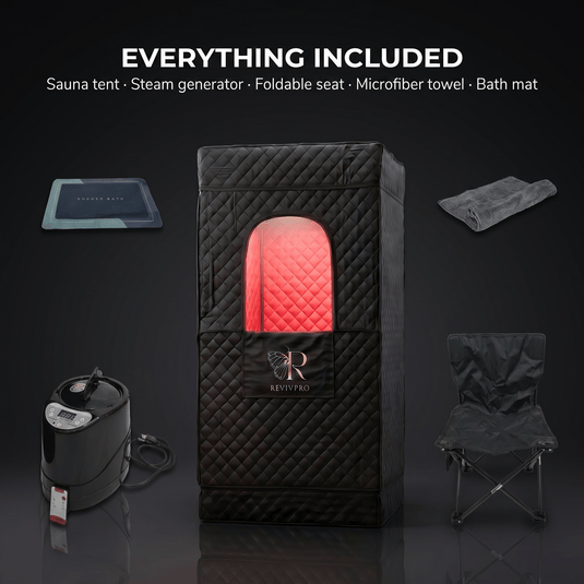 Portable Steam Sauna Box with Steamer