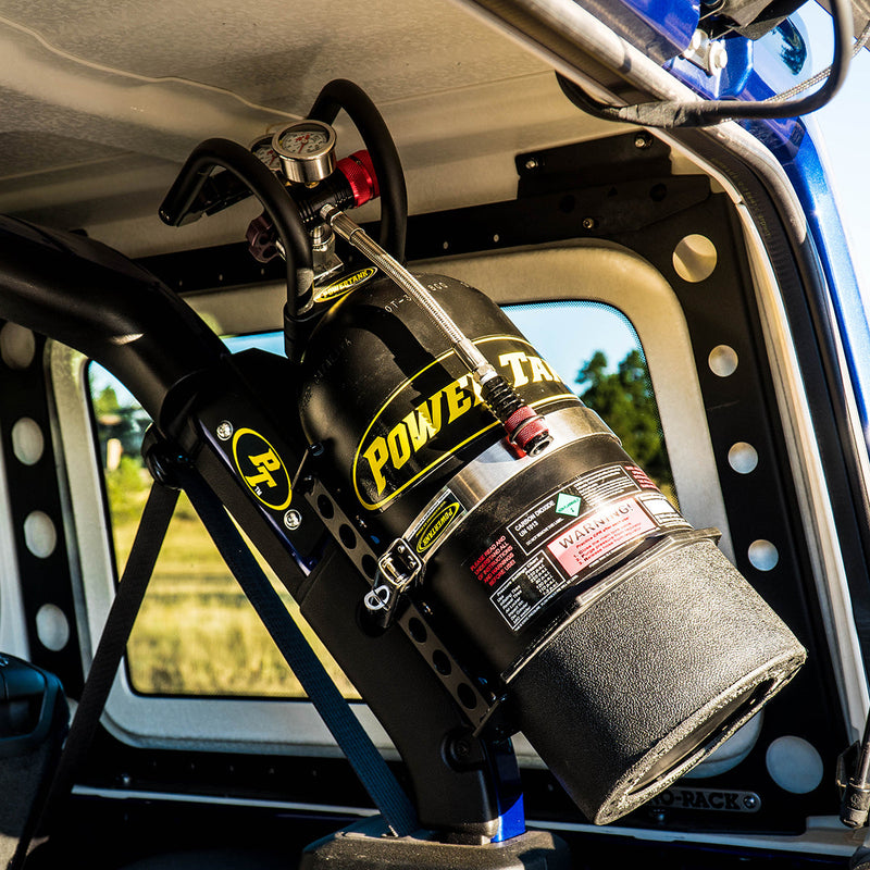 Load image into Gallery viewer, Stiffy Regulator Coupler Upgrade - 10&quot; Stainless Steel Braided Power Flow 3 Coupler Extension
