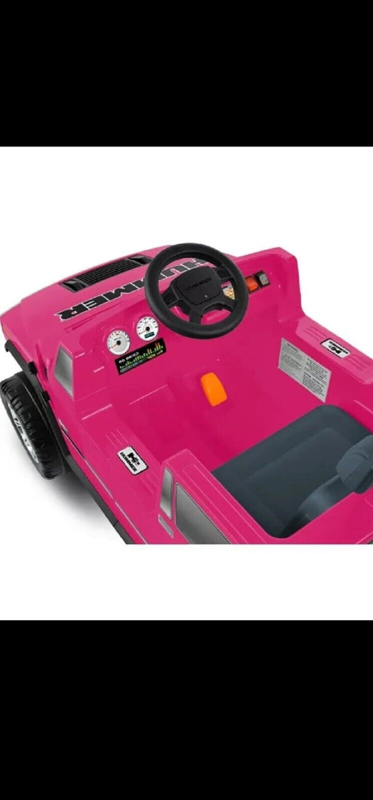Power Wheels Hummer H2 6V Ride-On Car in Pink