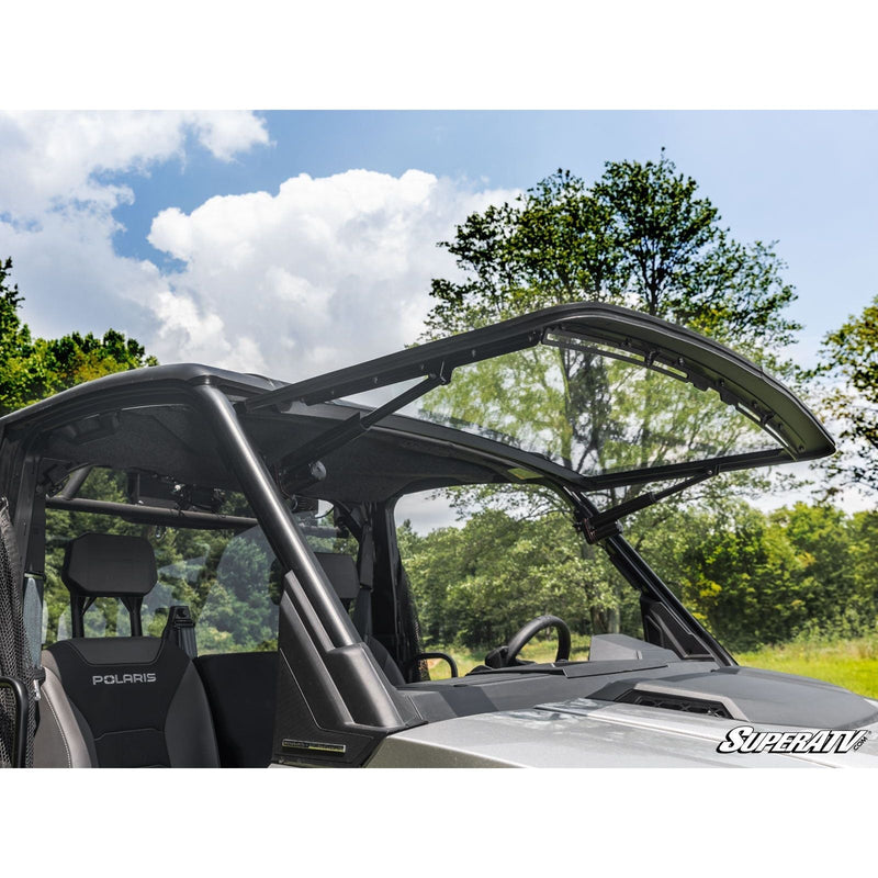 Load image into Gallery viewer, SuperATV - 2024+ Polaris Ranger XD 1500 MaxDrive Power Flip Windshield
