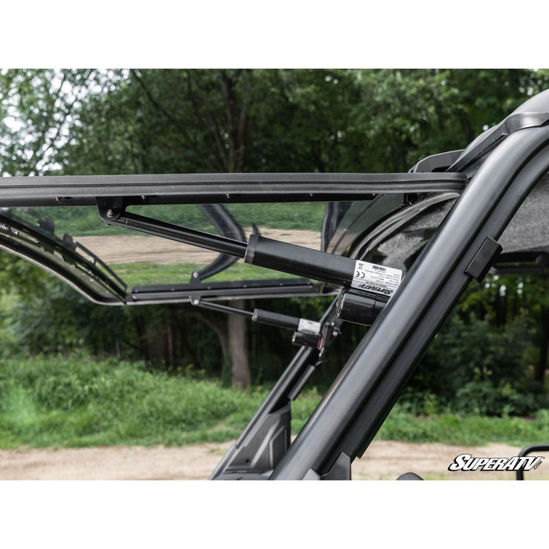 Load image into Gallery viewer, SuperATV - 2024+ Polaris Ranger XD 1500 MaxDrive Power Flip Windshield
