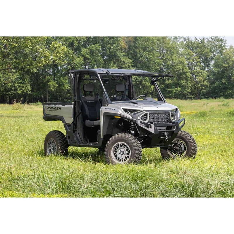 Load image into Gallery viewer, SuperATV - 2024+ Polaris Ranger XD 1500 MaxDrive Power Flip Windshield

