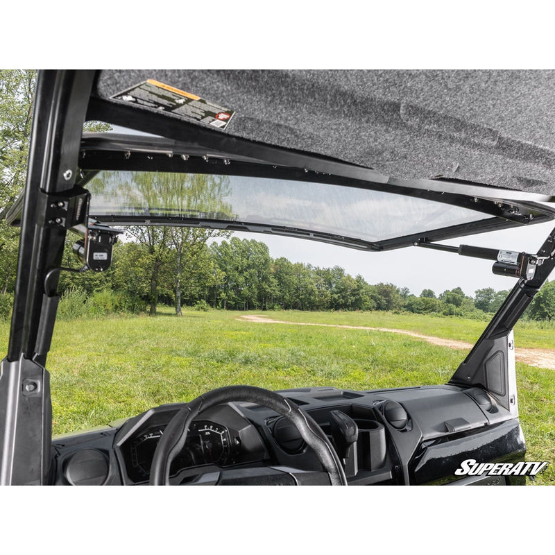 Load image into Gallery viewer, SuperATV - 2024+ Polaris Ranger XD 1500 MaxDrive Power Flip Windshield
