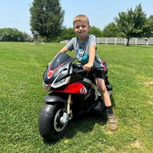 Powerful 24V Electric Dirt Bike for Kids with Long-Lasting Battery