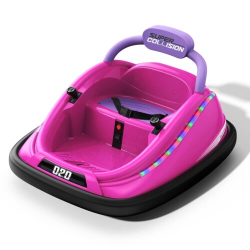 Load image into Gallery viewer, Powerwhale 12V Electric Kids Bumper Car with Remote Control - Fun Ride Toy for Children
