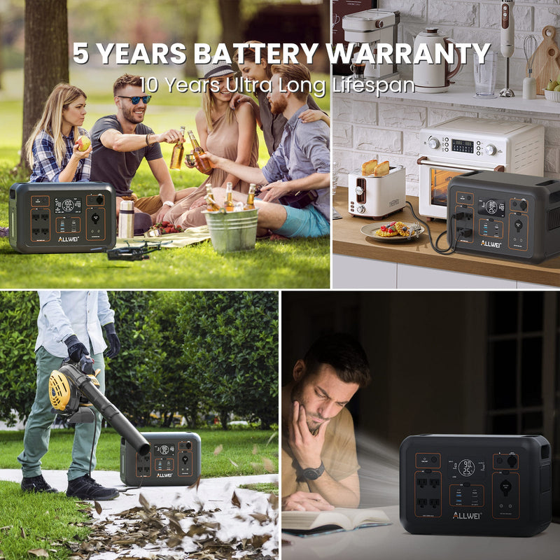 Load image into Gallery viewer, ALLWEI PPS1200 Portable Power Station - 1008Wh | 1200W
