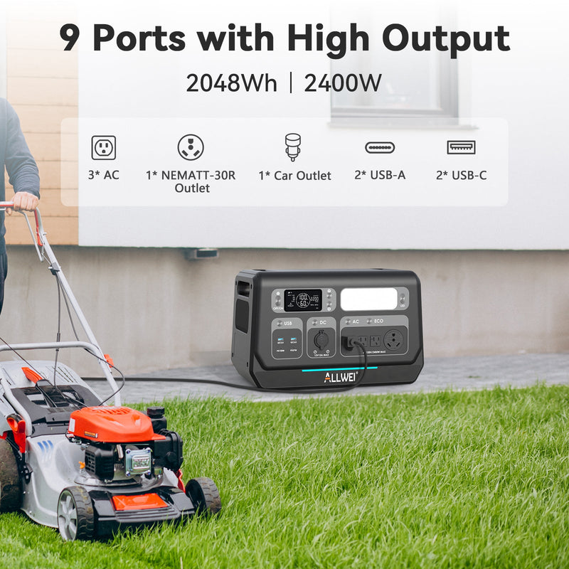 Load image into Gallery viewer, ALLWEI PPS2400+3* B200 PRO | Home Battery Backup up to 8kWh
