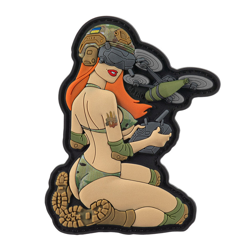 Load image into Gallery viewer, M-Tac Morale Patch Tactical Girl
