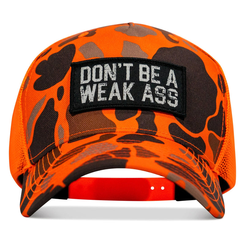 Load image into Gallery viewer, Don&#39;t Be A Weak Ass Patch SnapBack
