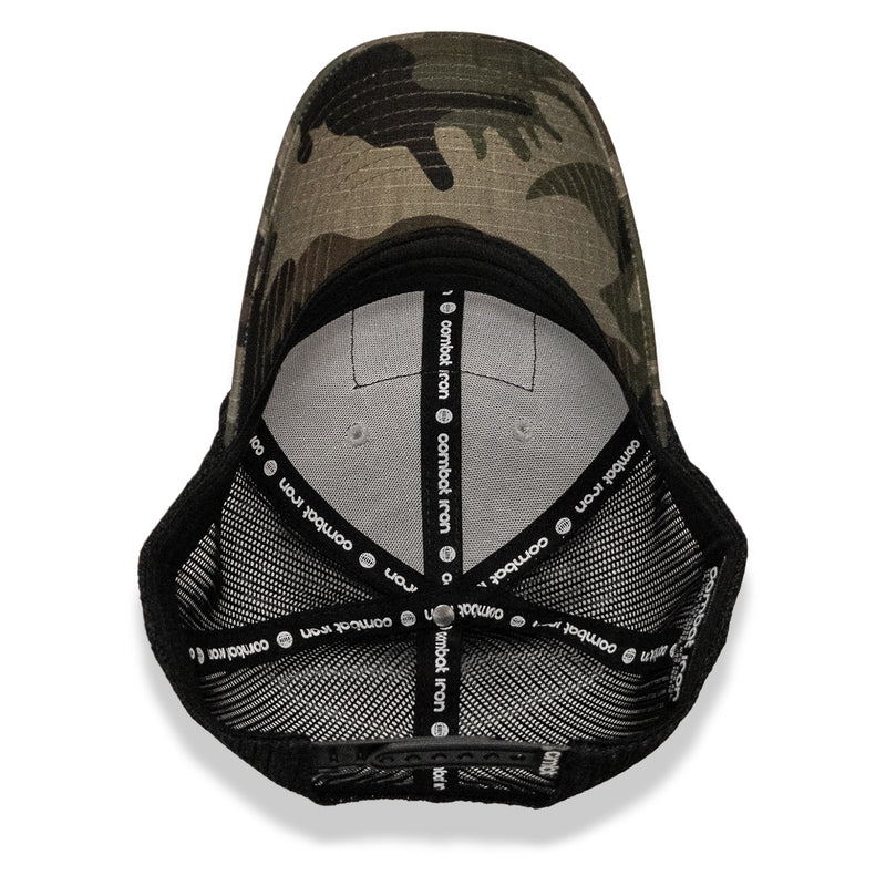 Load image into Gallery viewer, Pray Hard Patch Original Ripstop Snapback Hat
