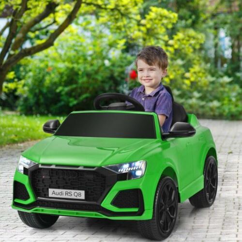 Load image into Gallery viewer, Premium 12 V Audi Q8 Kids Car with Remote Control - Green
