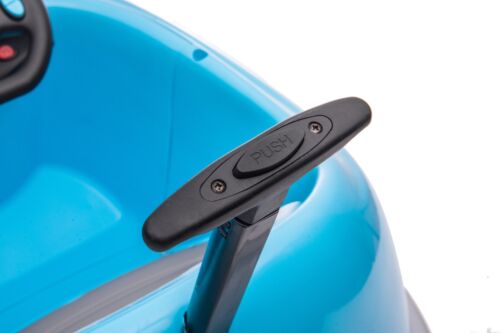 Premium 12V Dual Drive Electric Car for Kids Ages 1-6 with 6V4.5A*2 25W*2 Motor and Pushrod Steering