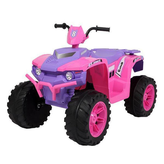 Premium 12V Dual Drive Electric Ride-On Car with LED Lights for Kids