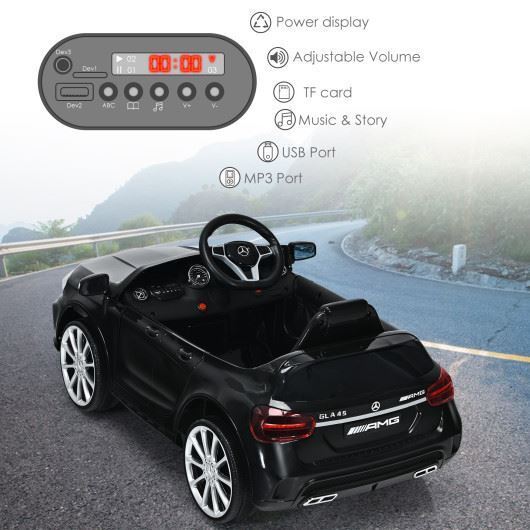 Load image into Gallery viewer, Premium 12V Electric Kids Ride On Car with Remote Control in Sleek Black Finish
