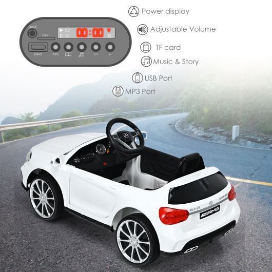 Load image into Gallery viewer, Premium 12V Electric Kids Ride On Car with Remote Control in White
