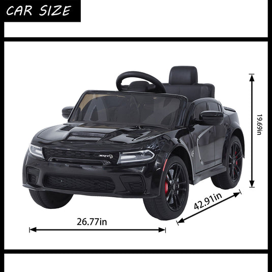 Premium 12V Electric Ride-On Car for Kids with Remote Control and Power Display - Smooth Start Feature