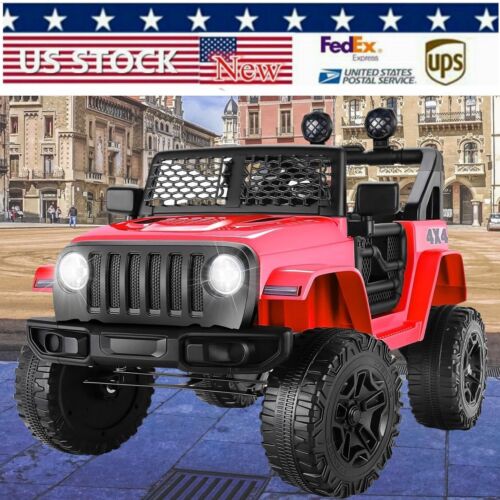 Load image into Gallery viewer, Premium 12V Electric Ride-On Car with Remote Control, LED Lights, MP3 &amp; USB
