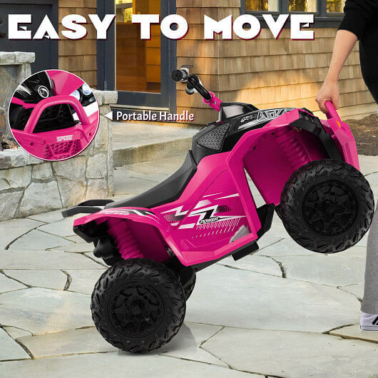Load image into Gallery viewer, Premium 12V Kids ATV with Adjustable Speed and Cozy Seat - Pink

