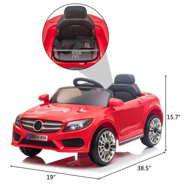 Load image into Gallery viewer, Premium 12V Ride On Car with Remote Control and LED Lights for Kids
