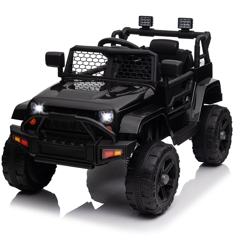 Load image into Gallery viewer, Premium 12V Ride-On Truck for Kids with 3 Speeds, Spring Suspension, Remote Control, and Lockable Door
