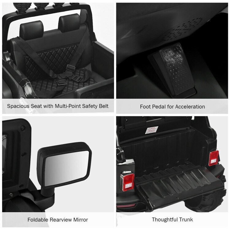 Load image into Gallery viewer, Premium 12V Ride-On Truck for Kids with Remote Control and Magnetic Double Doors
