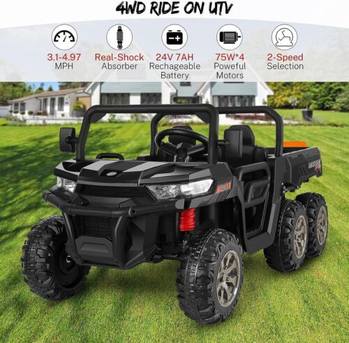 Load image into Gallery viewer, Premium 2 Seater Electric Car for Kids with Remote Control and 4WD - 24 Volt, 300W
