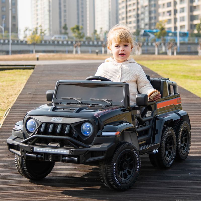 Load image into Gallery viewer, Premium 2-Seater Electric Ride-On Car for Kids with Remote Control - 24V Power and 6 Wheels
