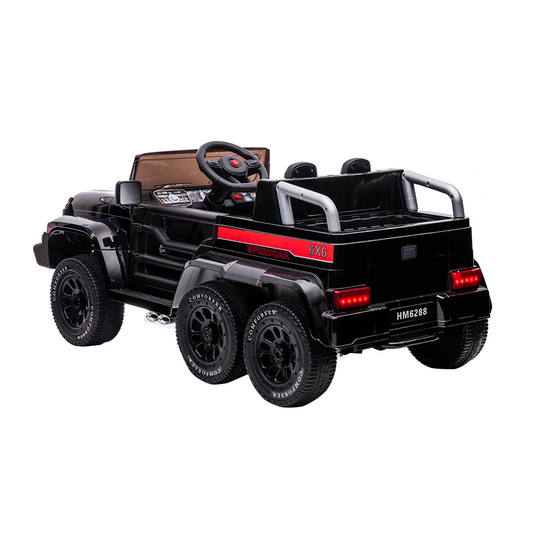 Premium 2-Seater Electric Ride-On Car for Kids with Remote Control - 24V Power and 6 Wheels