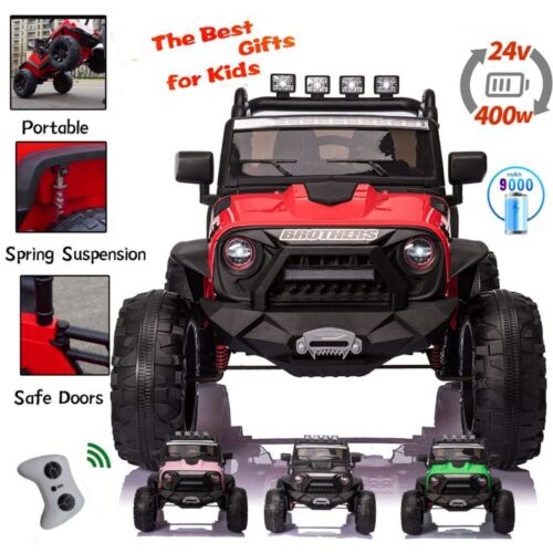 Load image into Gallery viewer, Premium 24V Electric Ride-On Car for Kids with Dual 200W Motors and Parental Remote Control
