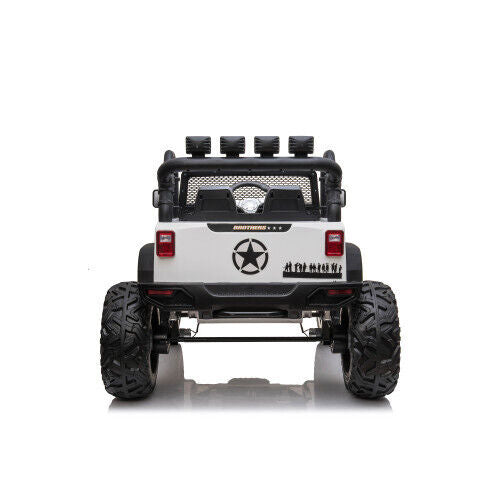 Load image into Gallery viewer, Premium 24V Kids Electric Jeep with Remote Control, LED Lights, MP3, and USB
