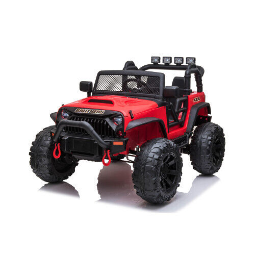 Load image into Gallery viewer, Premium 24V Kids Electric Jeep with Remote Control, LED Lights, MP3, and USB

