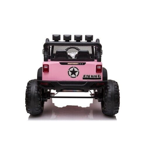 Load image into Gallery viewer, Premium 24V Kids Electric Jeep with Remote Control, LED Lights, MP3, and USB
