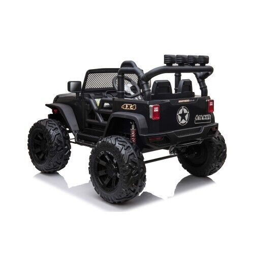 Load image into Gallery viewer, Premium 24V Kids Electric Jeep with Remote Control, LED Lights, MP3, and USB
