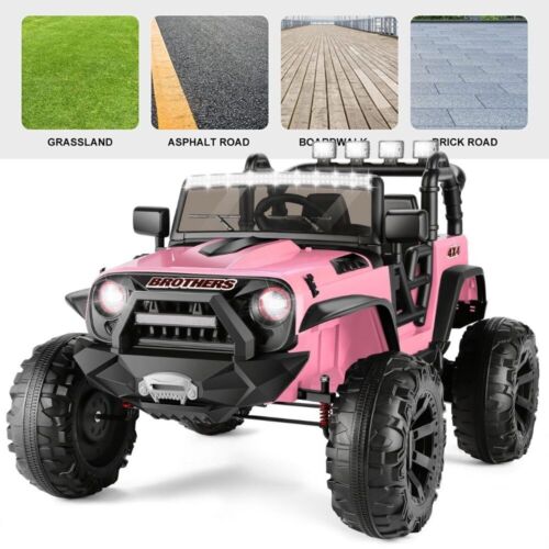 Load image into Gallery viewer, Premium 24V Kids Ride On Truck with Remote Control, Spring Suspension, and LED Lights
