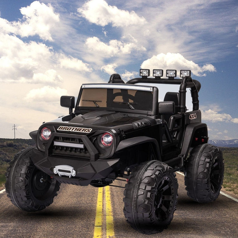 Load image into Gallery viewer, Premium 24V Ride-On Truck for Kids with Remote Control and 2 Seats - 400W Motor and LED Lights
