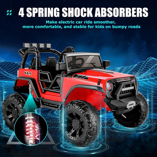 24V 2x200W Electric Ride-On Car for Kids with Remote Control - 2 Seater