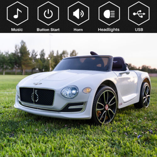 Load image into Gallery viewer, Premium Bentley Style Kids Electric Ride On Car with 2.4G Remote Control - Safe and Fun Toy for Children
