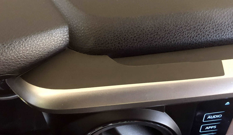 Load image into Gallery viewer, Premium Cast Matte Black Vinyl Anti-Glare Decals for 2016-2023 Tacoma Dashboard
