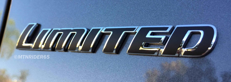 Load image into Gallery viewer, Premium Cast Matte Black Vinyl Decal Letter Inlays for 2016-2023 Tacoma Emblems

