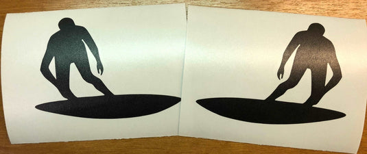 Premium Cast Matte Black Vinyl Lifestyle Decals
