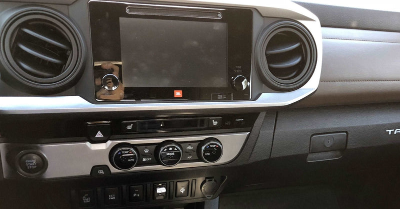 Load image into Gallery viewer, Premium Cast Vinyl Dashboard Blackout Decals for 2016-2023 Tacoma
