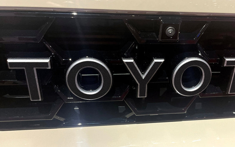Load image into Gallery viewer, Premium Cast Vinyl Decal Letter Inlays for 2015-2026 4Runner TRD PRO Grille
