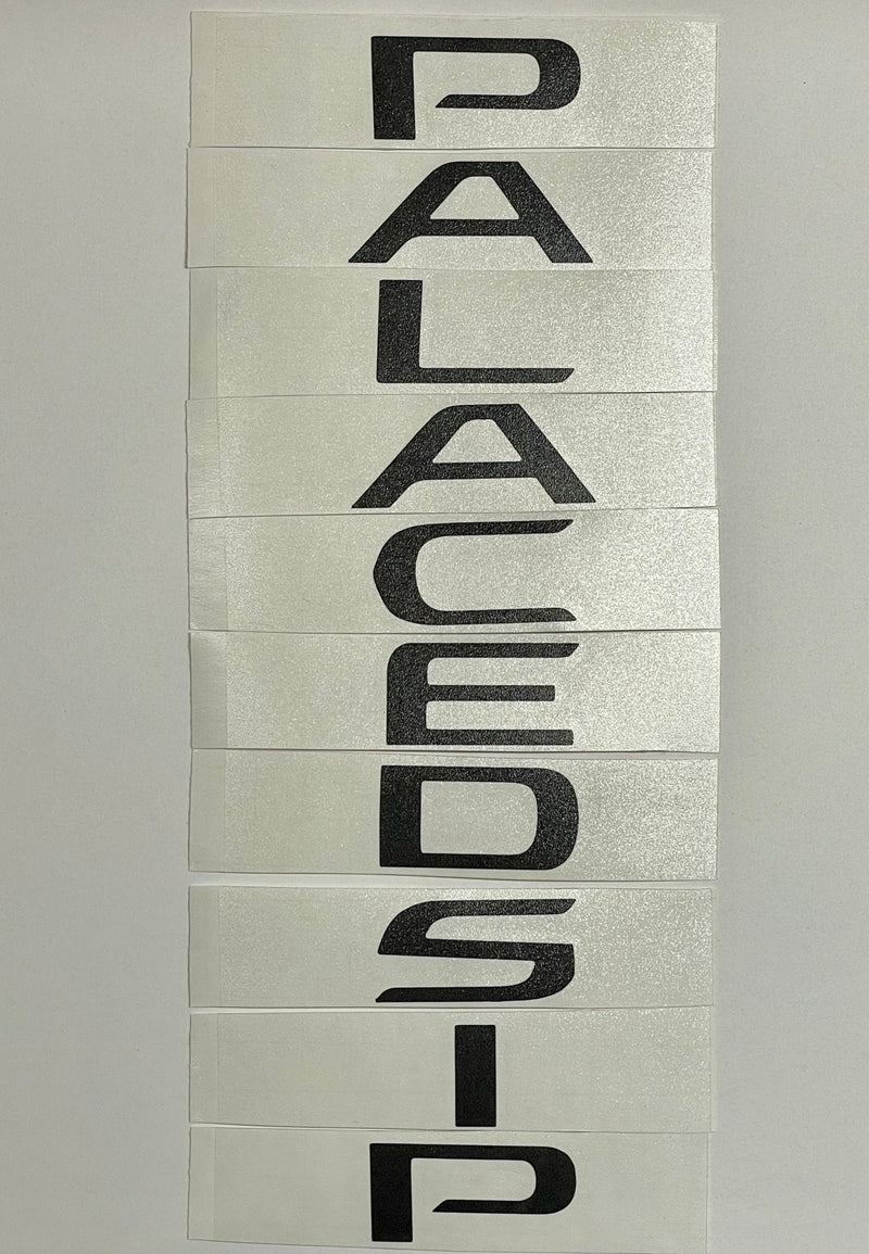 Load image into Gallery viewer, Premium Cast Vinyl Decal Letter Inlays for 2019-2025 Palisade Liftgate
