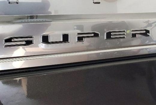 Load image into Gallery viewer, Premium Cast Vinyl Decal Letter Inserts for 2020-2024 SUPER DUTY Platinum Edition Tailgate
