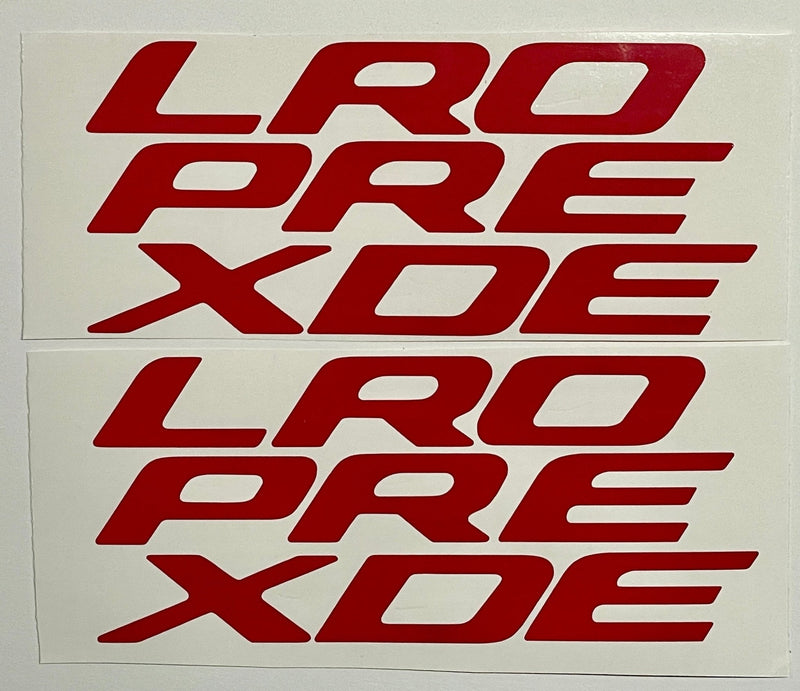 Load image into Gallery viewer, Premium Cast Vinyl Decal Letter Inserts for 2020-2025 Explorer Doors x2
