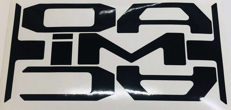 Load image into Gallery viewer, Premium Cast Vinyl Decal Letter Inserts for 2024-2026 Tacoma Tailgate
