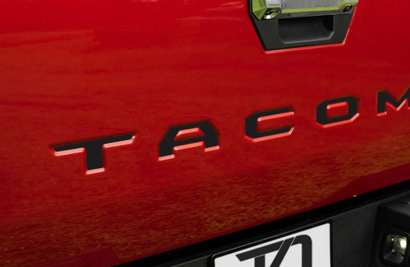 Load image into Gallery viewer, Premium Cast Vinyl Decal Letter Inserts for 2024-2026 Tacoma Tailgate
