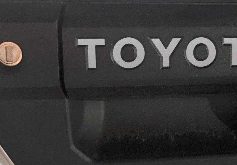 Load image into Gallery viewer, Premium Cast Vinyl Decal Letter Inserts for 2024-2026 Tacoma Tailgate Handle
